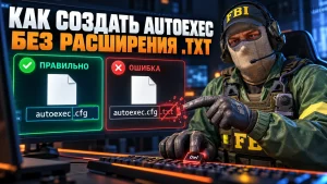 Как создать autoexec.cfg в CS2 — настройка и запуск конфига